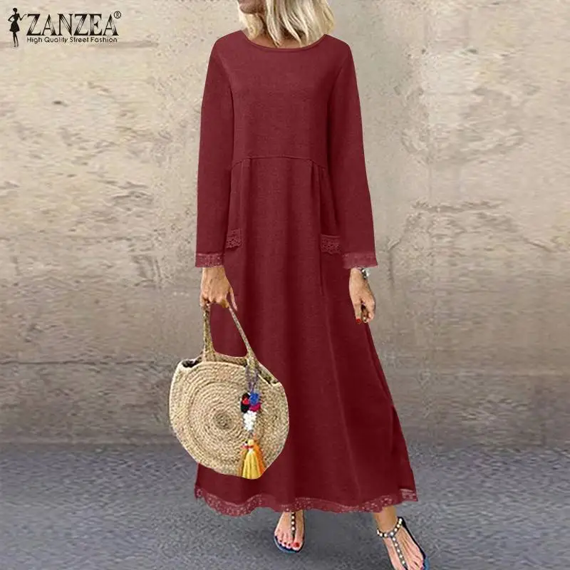 Damen Wollkleid Winterkleid Strickkleid Longpullover Pullover Long Sleeve