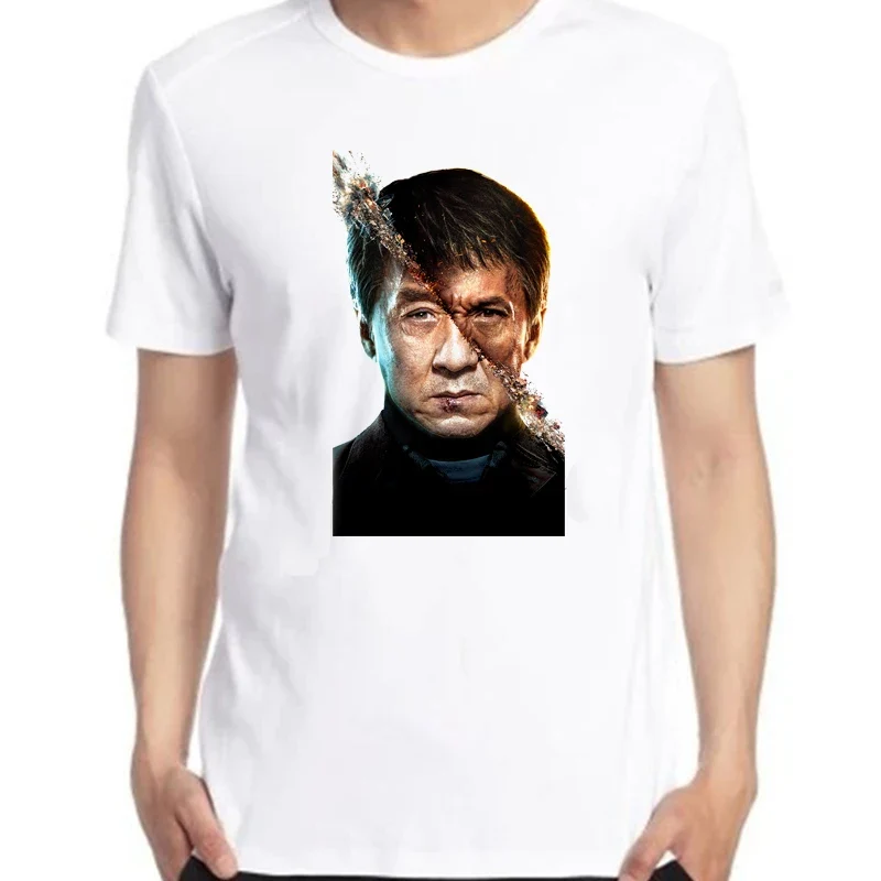 Herren Fashion Vintage Kung Fu T-Shirt Rundhals Unisex Sommer Streetwear