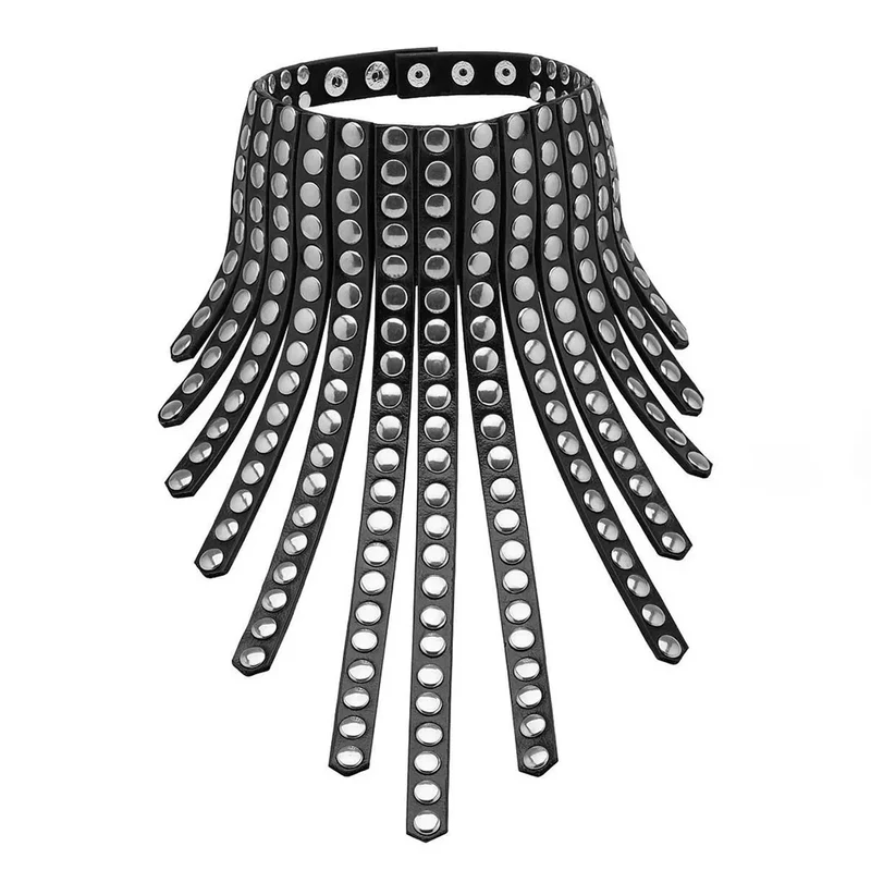 Sexy Halsband Harness Kette BH Gürtel Punk Goth Frauen Bdsm Bondage Chocker