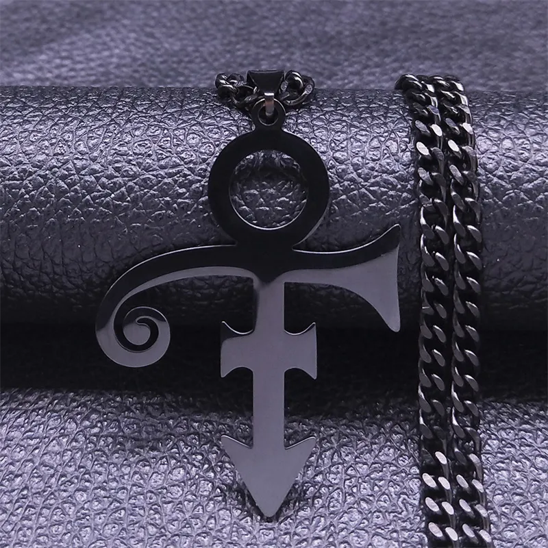 Massiv Edelstahl Silber Panzerkette Halskette Anhänger Damen Herren RIP Symbol