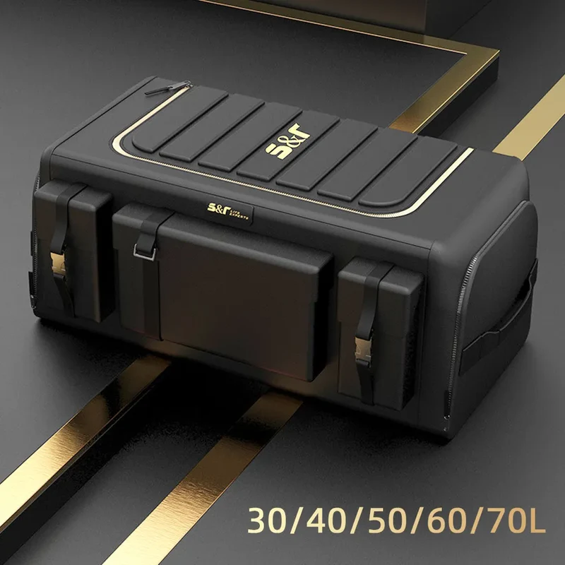70L Aufbewahrungsbox Kofferraum Organizer Auto Tasche Kofferraumtasche Klappbar