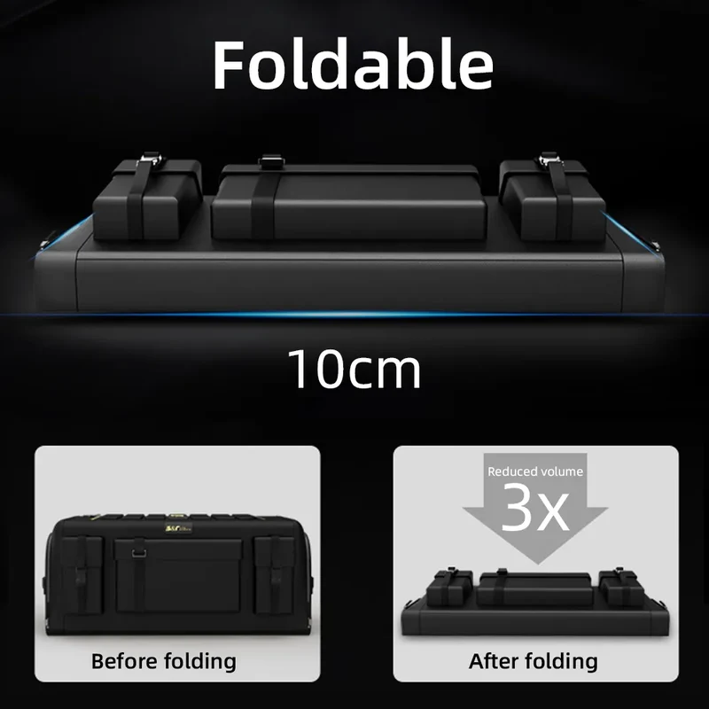 70L Aufbewahrungsbox Kofferraum Organizer Auto Tasche Kofferraumtasche Klappbar