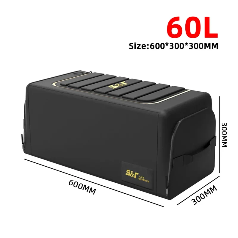 70L Aufbewahrungsbox Kofferraum Organizer Auto Tasche Kofferraumtasche Klappbar