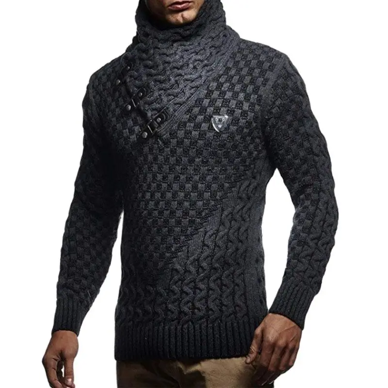 Herren Pullover Sweatshirt Troyer Pulli Sweater Rundkragen Shirt Langarmshirt
