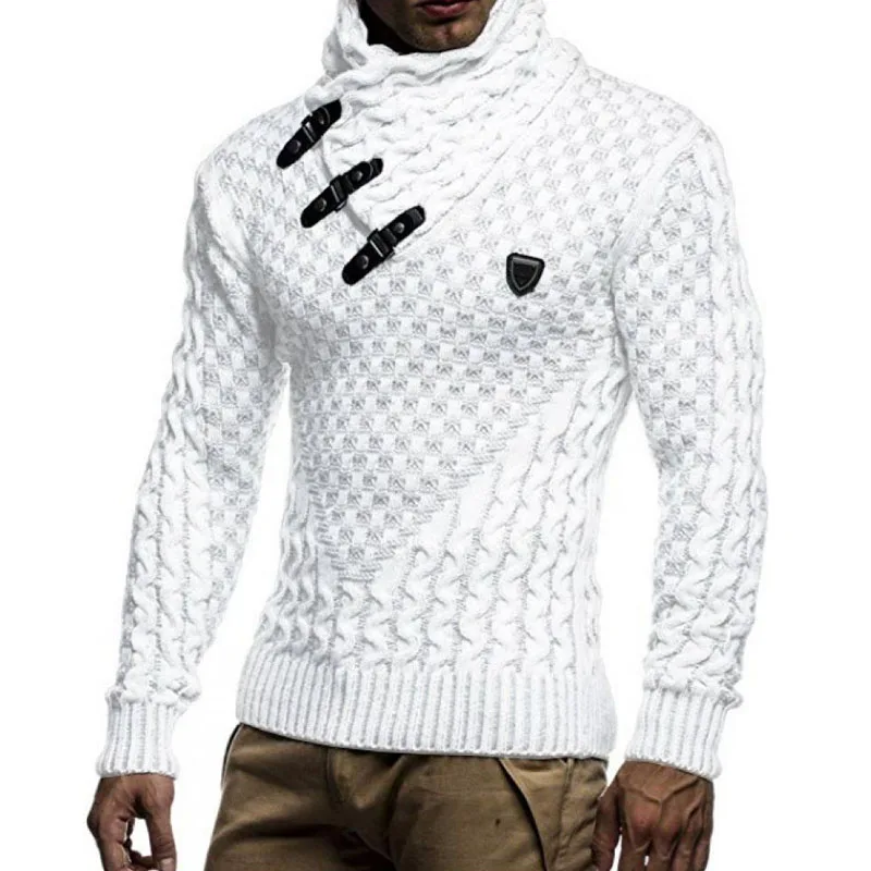 Herren Pullover Sweatshirt Troyer Pulli Sweater Rundkragen Shirt Langarmshirt
