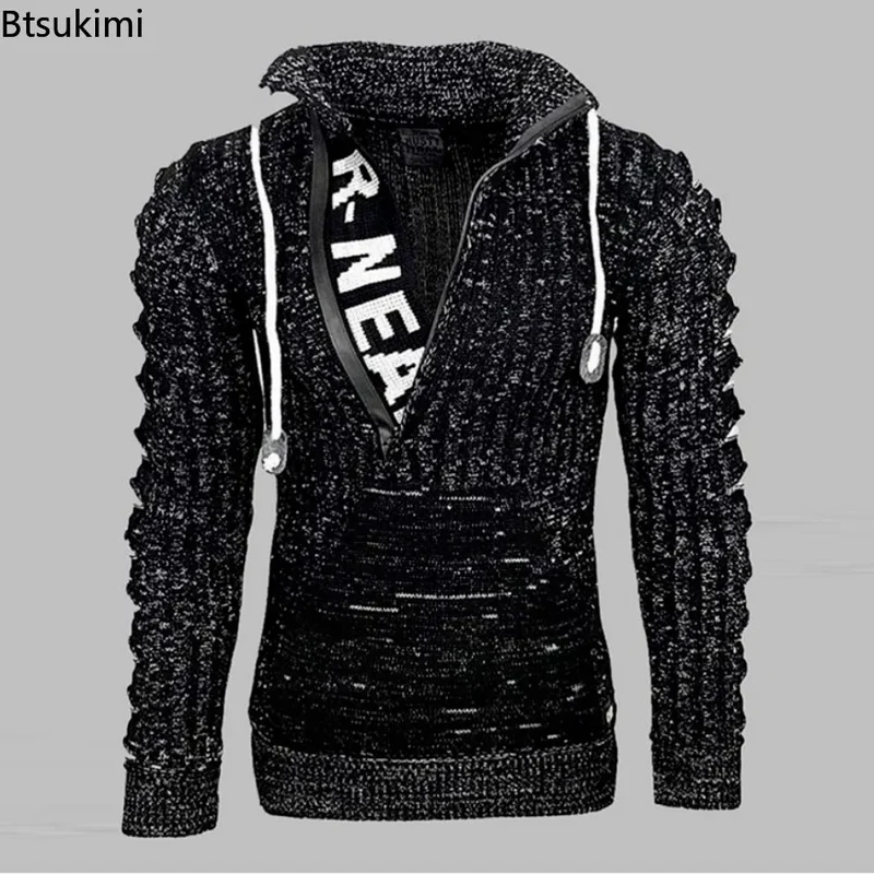 Herren Pullover Sweatshirt Troyer Pulli Sweater Rundkragen Shirt Langarmshirt