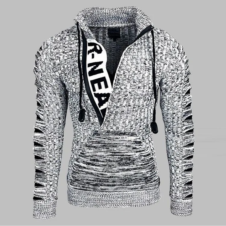 Herren Pullover Sweatshirt Troyer Pulli Sweater Rundkragen Shirt Langarmshirt