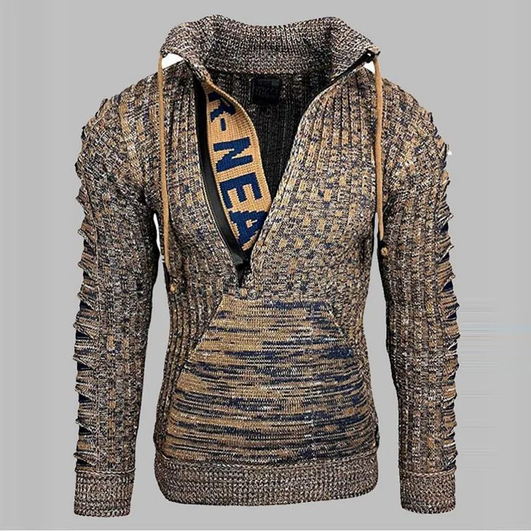 Herren Pullover Sweatshirt Troyer Pulli Sweater Rundkragen Shirt Langarmshirt