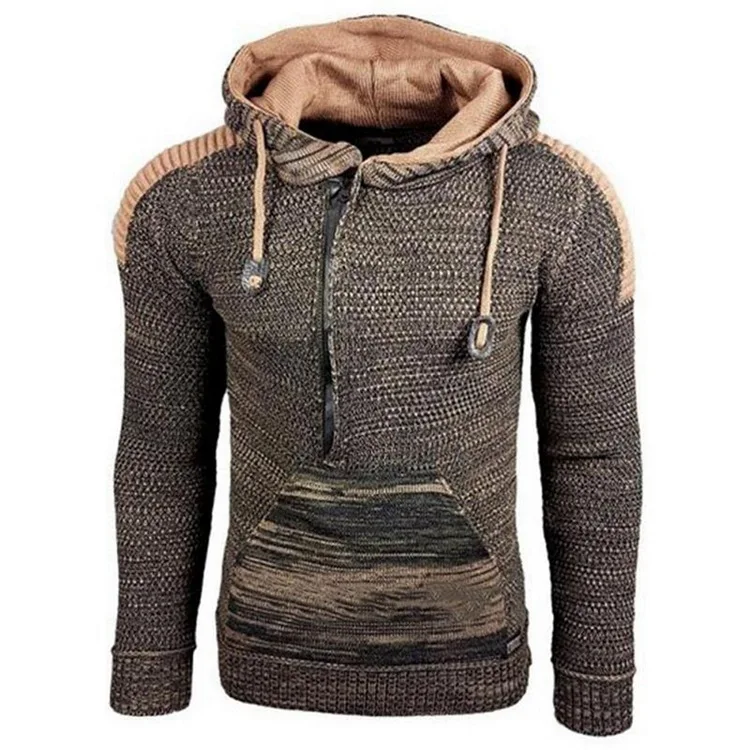Herren Pullover Sweatshirt Troyer Pulli Sweater Rundkragen Shirt Langarmshirt