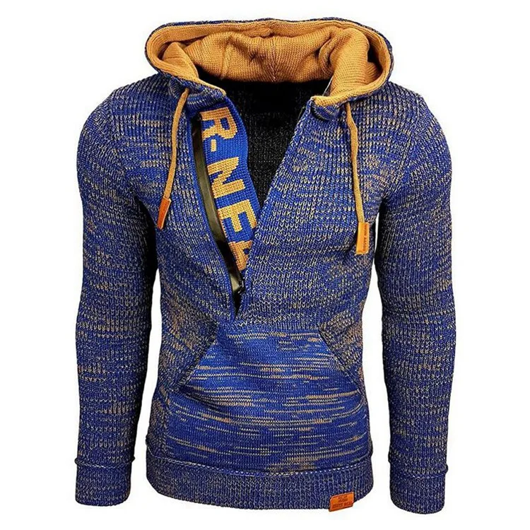 Herren Pullover Sweatshirt Troyer Pulli Sweater Rundkragen Shirt Langarmshirt