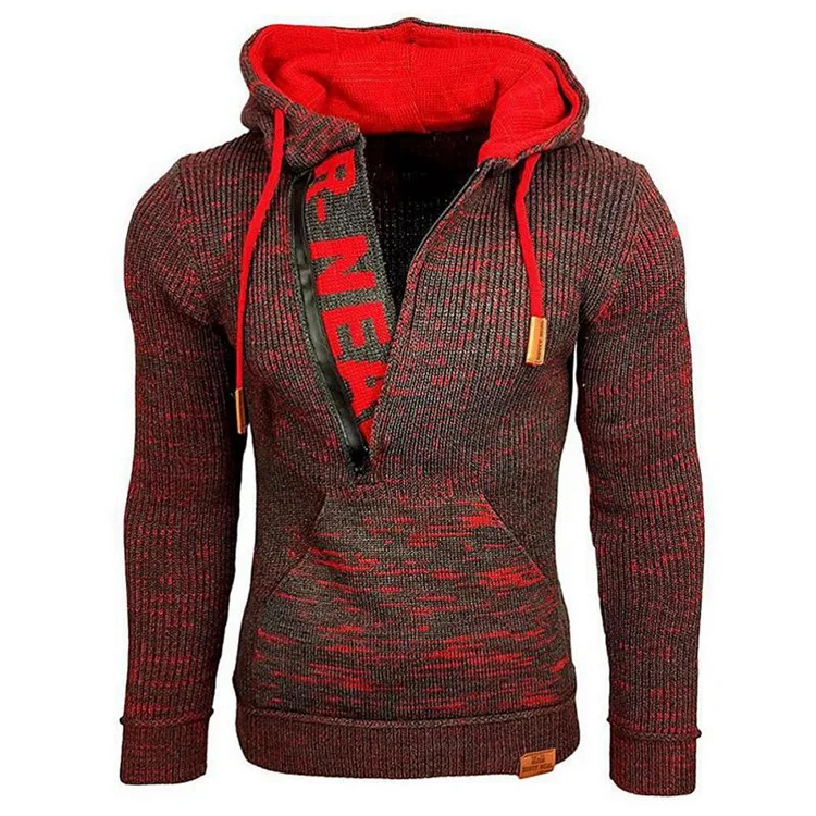 Herren Pullover Sweatshirt Troyer Pulli Sweater Rundkragen Shirt Langarmshirt