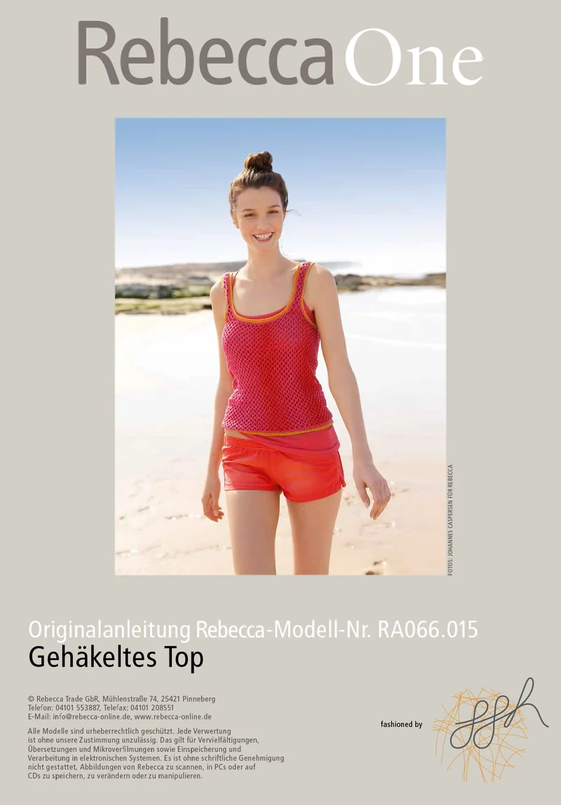 Gehäkeltes Netztop