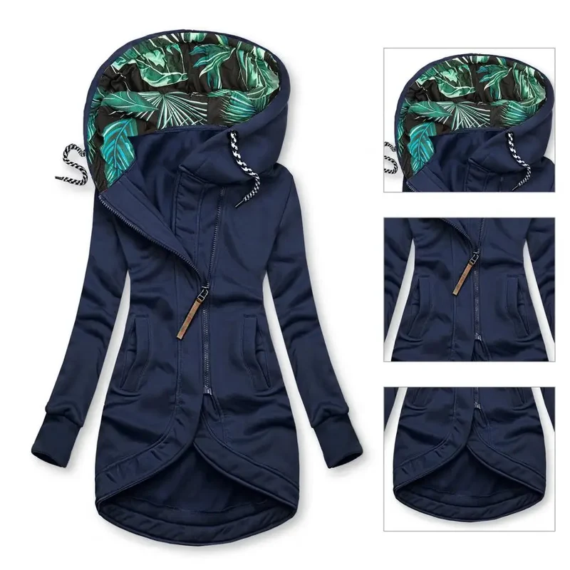 Damen Kapuzenjacke Kapuzenpullover Sweatjacke Sweatshirt Hoodie Jacke Pulli