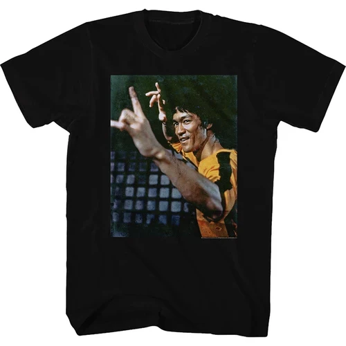 Herren Fashion Vintage Jeet Kune Do Kung Fu T-Shirt Rundhals Unisex Streetwear