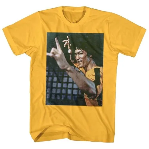 Herren Fashion Vintage Jeet Kune Do Kung Fu T-Shirt Rundhals Unisex Streetwear