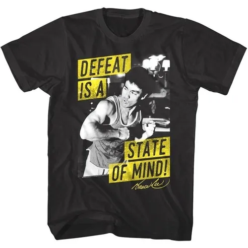 Herren Fashion Vintage Jeet Kune Do Kung Fu T-Shirt Rundhals Unisex Streetwear