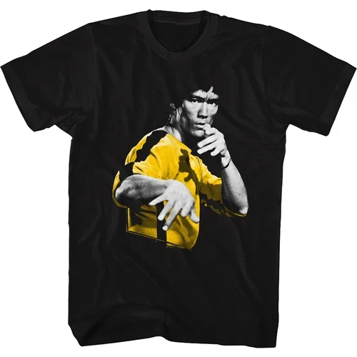 Herren Fashion Vintage Jeet Kune Do Kung Fu T-Shirt Rundhals Unisex Streetwear