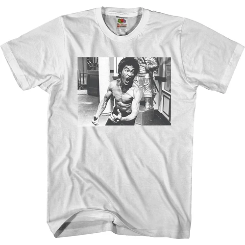 Herren Fashion Vintage Jeet Kune Do Kung Fu T-Shirt Rundhals Unisex Streetwear