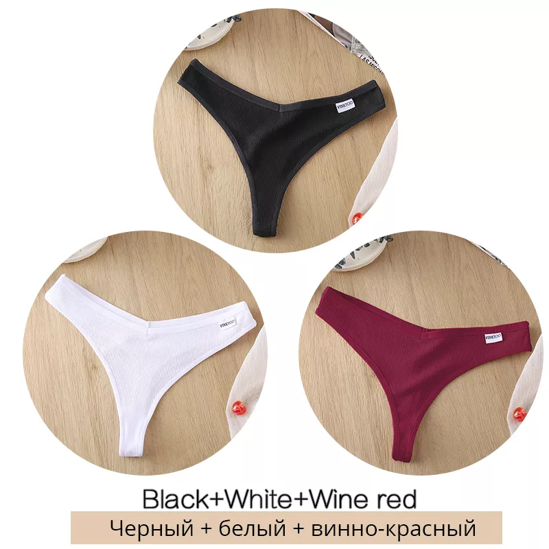 3Stk Frauen Spitze Tanga String Höschen Sexy Schlüpfer Slip Dessous Unterwäsche