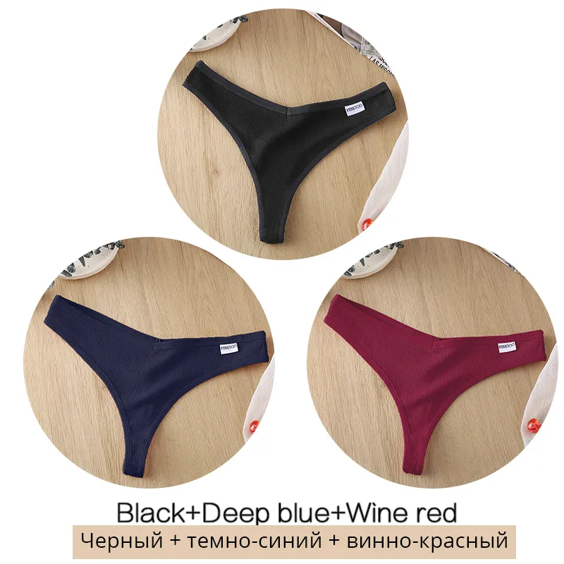 3Stk Frauen Spitze Tanga String Höschen Sexy Schlüpfer Slip Dessous Unterwäsche