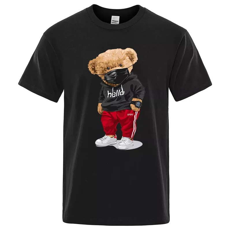 Männer Fashion 3D T-Shirt Rundhals Unisex Sommer Streetwear 100% Baumwolle