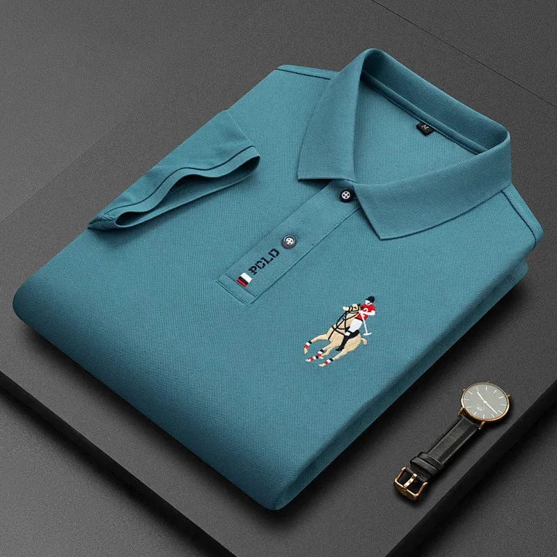 Herren Poloshirt POLO Shirt Kontrast Kragen Kurzarm Hemd Polohemd T-Shirt