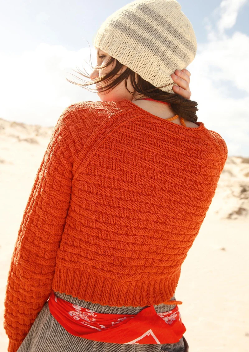 Strickanleitung - Kurzer Raglanpullover