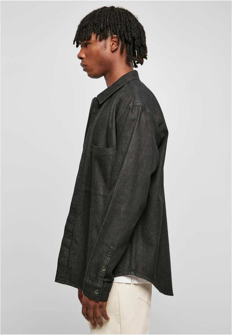 UC Oversized Denim Pocket Shirt
