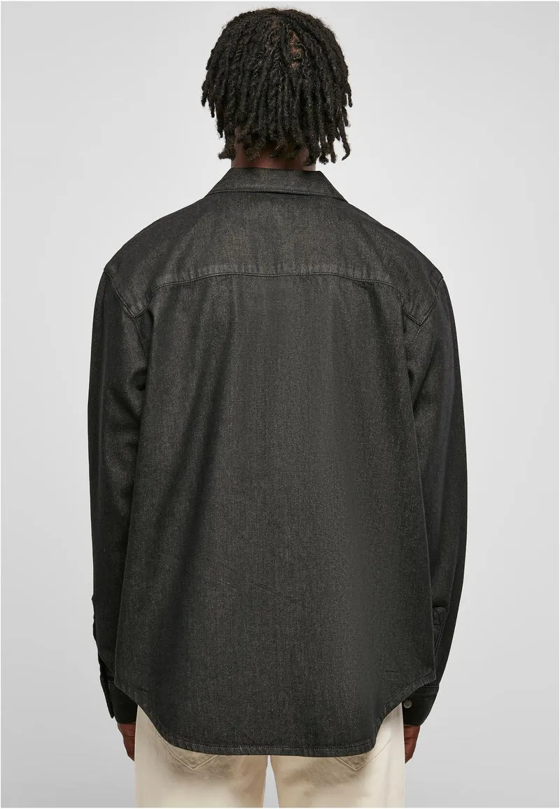UC Oversized Denim Pocket Shirt