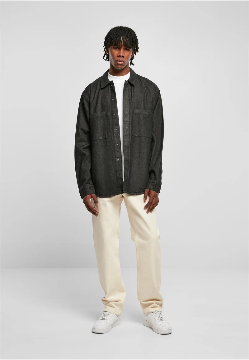 UC Oversized Denim Pocket Shirt