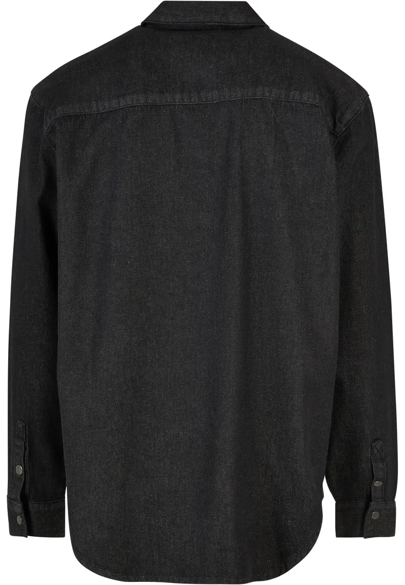 UC Oversized Denim Pocket Shirt