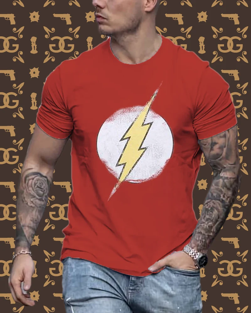 Herren nerdiges T-Shirt Rundhals Unisex 100% Baumwolle Streetwear Nerd - St