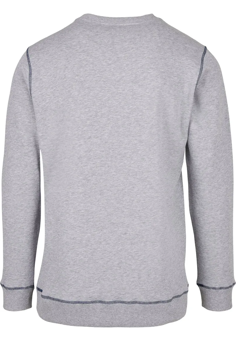 UC Organic Contrast Flatlock Stitched Crew