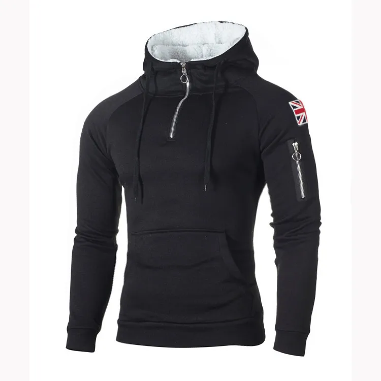 Männer Kapuzenpullover Sweatjacke Hoodie Sweatshirt Pullover Winter Pulli Herren