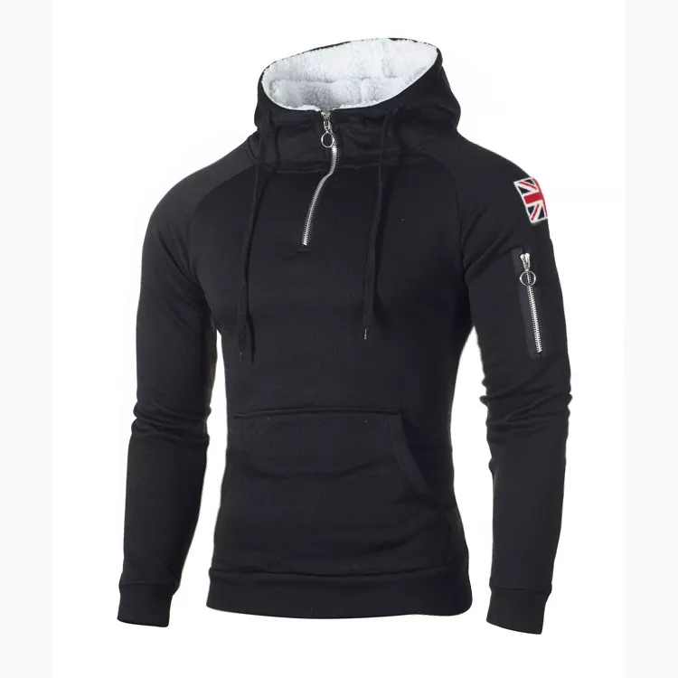 Männer Kapuzenpullover Sweatjacke Hoodie Sweatshirt Pullover Winter Pulli Herren