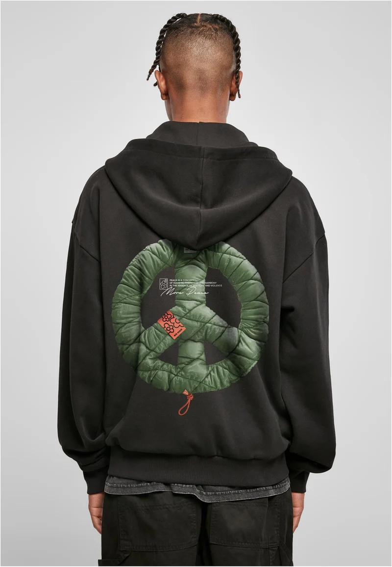 MT Puffer Peace Heavy Oversize Zip Hoody
