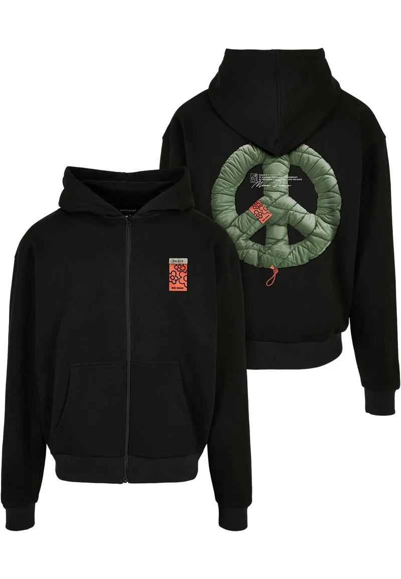 MT Puffer Peace Heavy Oversize Zip Hoody