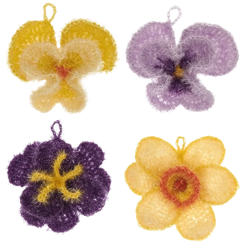 Frühlingsblumen (Rico Häkelset)