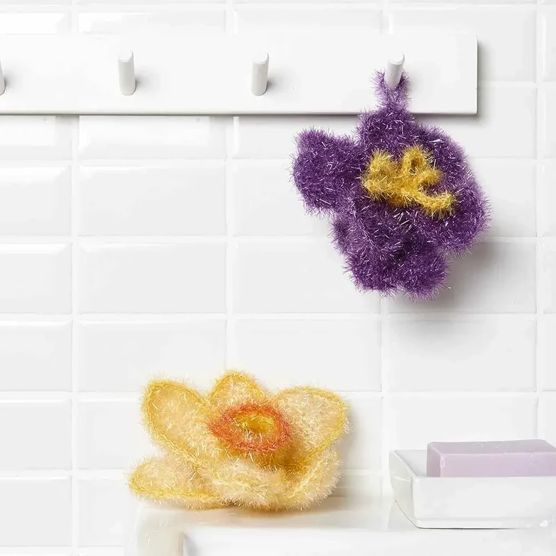 Frühlingsblumen (Rico Häkelset)