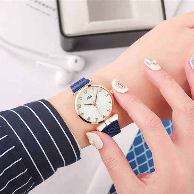 Damen Armband Uhren Set Strass Luxus Quarz Silber Gold Business Armbanduhr