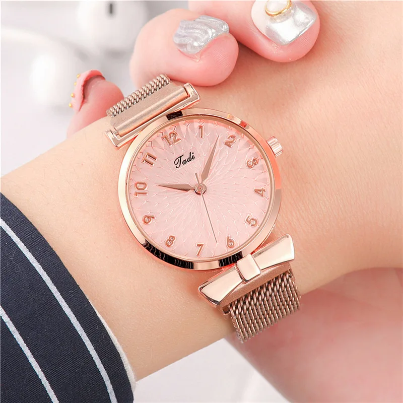 Damen Armband Uhren Set Strass Luxus Quarz Silber Gold Business Armbanduhr