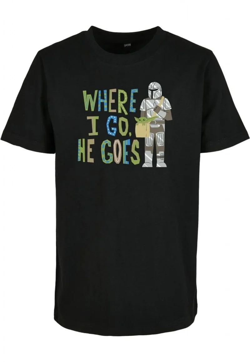 MT Kids Mandalorian Where I Go Tee