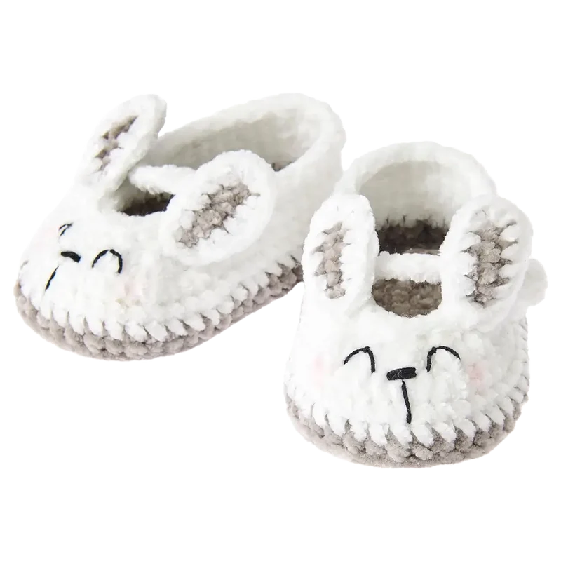 Baby Booties Hase (Rico Häkelset)