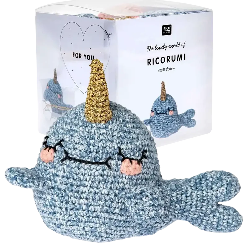 Amigurumi Animals Narwal (Rico Häkelset)