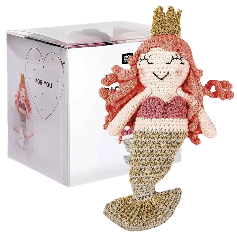 Amigurumi Meerjungfrau (Rico Häkelset)
