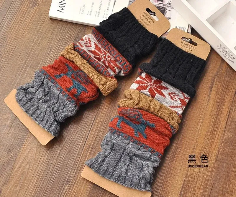Stulpen Beinwärmer Beinstulpen Beinlinge Häkeln Strümpfe Overknees Lange Sock