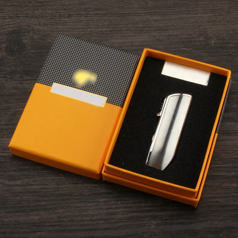 Geschenkset 3-Flammen Jet Zigarrenfeuerzeug Zigarrenschneider Feuerzeug Cutter