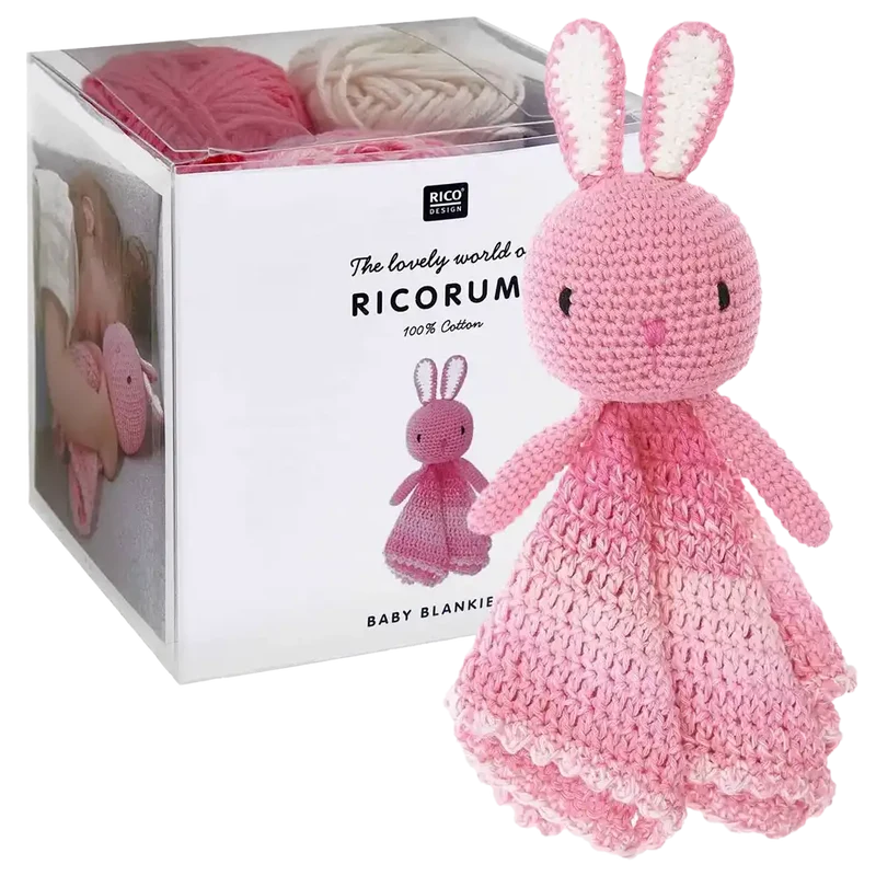 Baby Blankies Hase (Rico Häkelset)