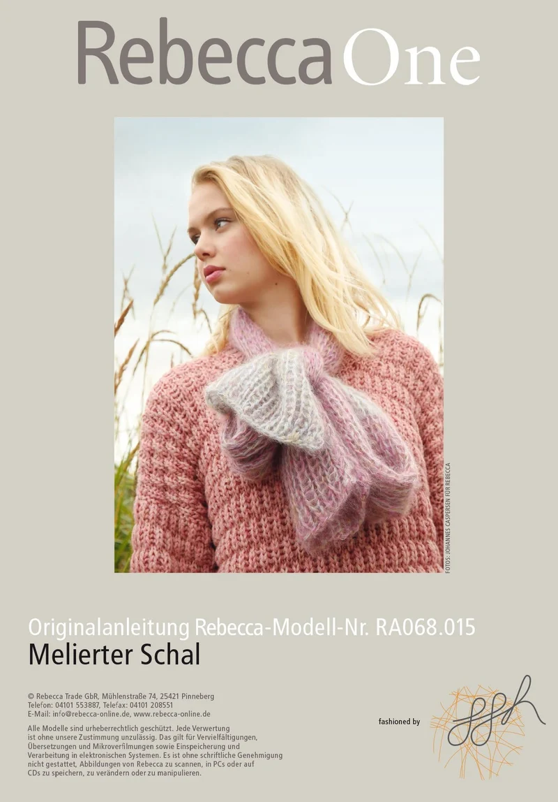 Melierter Schal
