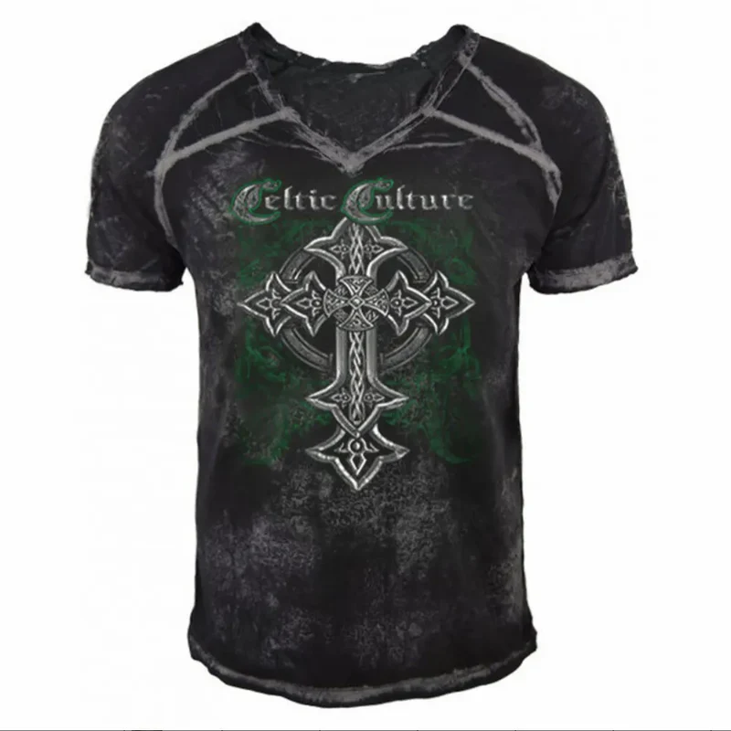 Herren Heavy Metal Band 3D T-Shirt Rundhals Unisex Sommer Streetwear
